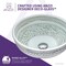 Anzzi Satui Vessel Sink in Decor White LS-AZ8204 - alternate 8